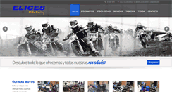 Desktop Screenshot of elicesmotoracing.com